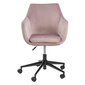 Biroja krēsls Selsey Marcelio, rozā cena un informācija | Biroja krēsli | 220.lv