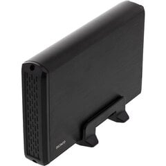 HDD kaste Deltaco MAP-GD33U3, SATA 3.5" USB 3.0 cena un informācija | Cieto disku somas un apvalki | 220.lv