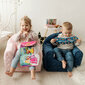 Krēsls Velvet Kids V101, rozā cena un informācija | Sēžammaisi, klubkrēsli, pufi bērniem | 220.lv