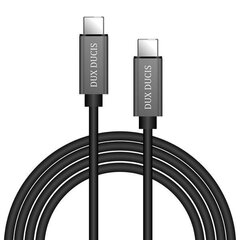 USB cable Dux Ducis K-III c Type-C на Тype-C, черный цена и информация | Кабели для телефонов | 220.lv