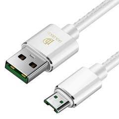 USB кабель Dux Ducis K-MAX microUSB FastCharging, белый, 1.0 м цена и информация | Кабели для телефонов | 220.lv