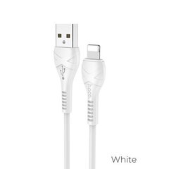 USB кабель Hoco X37 Cool Power Lightning, 1.0 м, белый цена и информация | Кабели для телефонов | 220.lv