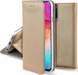 Futrālis Smart Magnet paredzēts Xiaomi Redmi Note 8 Pro zelta cena un informācija | Telefonu vāciņi, maciņi | 220.lv