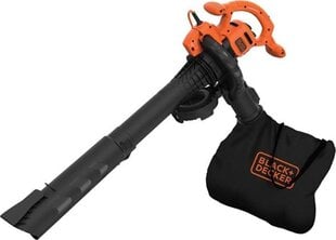 Elektriskais lapu pūtējs Black&Decker BEBLV260 цена и информация | Пылесосы для сбора листьев, измельчители веток, очистители тротуарной плитки | 220.lv