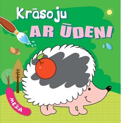 Krāsoju ar ūdeni. Mežā цена и информация | Книжки - раскраски | 220.lv