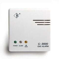 Gāzes noplūdes detektors G-3000 cena un informācija | Gāzes, dūmu detektori | 220.lv