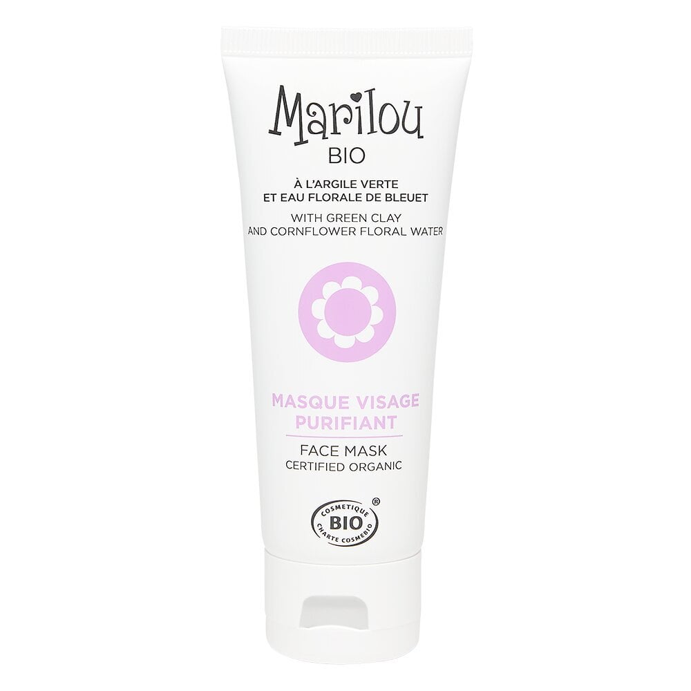 Marilou Bio attīrošā sejas maska, 75 ml cena un informācija | Sejas maskas, acu maskas | 220.lv