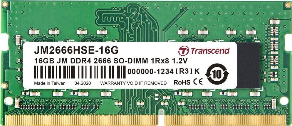 Team Group JM2666HSE-16G цена и информация | Operatīvā atmiņa (RAM) | 220.lv