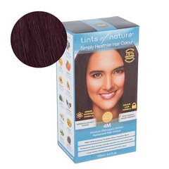 Природная краска для волос Tints of Nature 4M, махагоново-коричневая цена и информация | Краска для волос | 220.lv