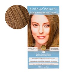 Природная краска для волос Tints of Nature 7D, золотистый блонд цена и информация | Краска для волос | 220.lv