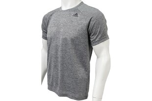 Vīriešu T- krekls Adidas D2M Heathered Tee BK0933 cena un informācija | Vīriešu T-krekli | 220.lv