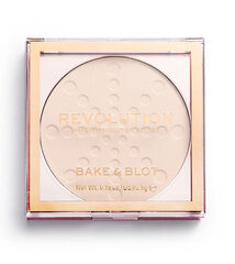 Kompaktais pūderis Makeup Revolution London Bake & Blot, 5,5 g cena un informācija | Grima bāzes, tonālie krēmi, pūderi | 220.lv