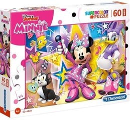 Puzle Clementoni Maxi Minnie Happy Helper 60 d. cena un informācija | Puzles, 3D puzles | 220.lv