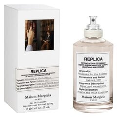Tualetes ūdens Maison Margiela Replica Whispers In The Library EDT sievietēm/vīriešiem 100 ml cena un informācija | Sieviešu smaržas | 220.lv