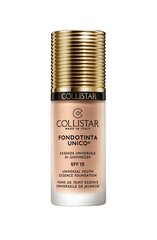 Жидкая основа для макияжа Collistar 3R-rosy beige Антивозрастной SPF 15 (30 ml) цена и информация | Пудры, базы под макияж | 220.lv