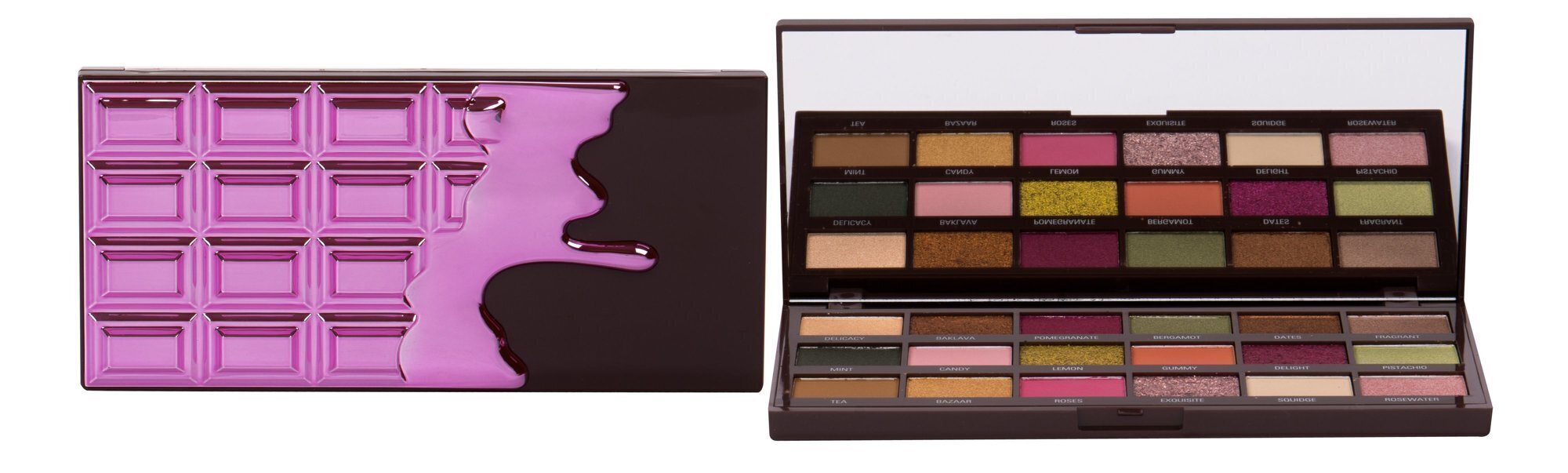 Acu ēnu palete Makeup Revolution London I Heart Revolution Chocolate 18 g, Turkish Delight cena un informācija | Acu ēnas, skropstu tušas, zīmuļi, serumi | 220.lv