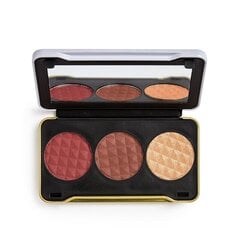 Палитра для контура лица Makeup Revolution Patricia Bright 6.6 г, Dusk Till&Dawn Face цена и информация | Бронзеры (бронзаторы), румяна | 220.lv