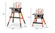 Daudzfunkcionāls barošanas krēsls Lionelo Mona, Flower cena un informācija | Barošanas krēsli | 220.lv