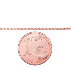 Золотая цепочка Картье 1 мм , алмазная обработка граней цена и информация | Украшения на шею | 220.lv
