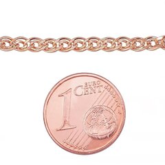 Золотая цепочка Мона-лиза 3 мм , облегченное, алмазная обработка граней цена и информация | Украшения на шею | 220.lv