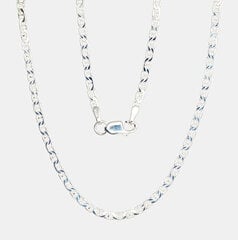 Серебряная цепочка Марина 2 мм , алмазная обработка граней цена и информация | Браслеты | 220.lv