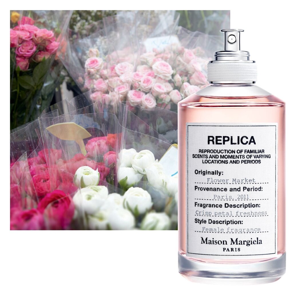 Tualetes ūdens Maison Margiela Replica Flower Market EDT sievietēm 100 ml cena un informācija | Sieviešu smaržas | 220.lv