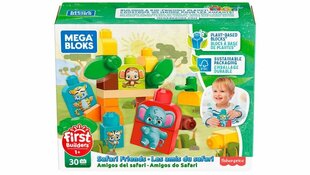 Klucīši Safari draugi Megabloks, GPT75 cena un informācija | Rotaļlietas zīdaiņiem | 220.lv