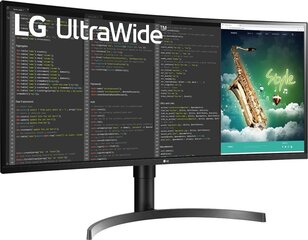 LG 35WN75C-B, 35" цена и информация | Мониторы | 220.lv