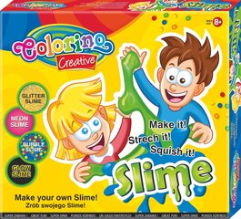 Radošais komplekts „Izgatavo „slime“ gļotas“, Colorino Creative cena un informācija | Modelēšanas un zīmēšanas piederumi | 220.lv