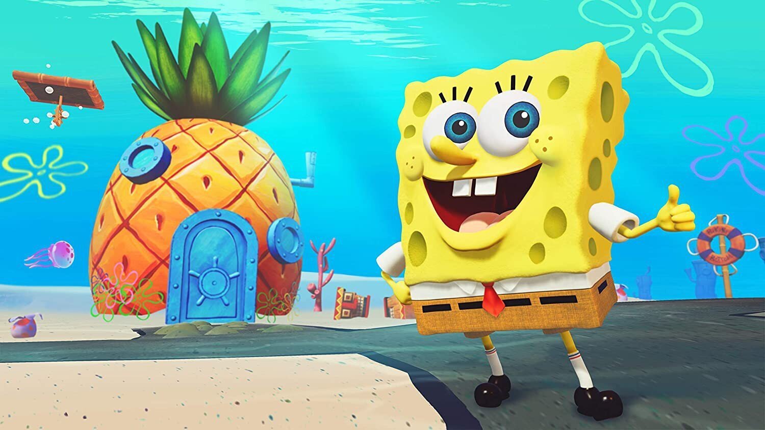 Компьютерная игра Spongebob SquarePants: Battle for Bikini Bottom -  Rehydrated (Switch), Nintendo цена | 220.lv