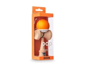 Классическая японская игрушка Krom Kendama POP Orange цена и информация | Настольные игры, головоломки | 220.lv