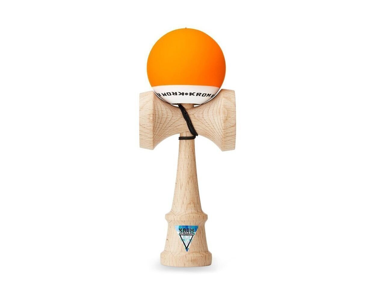 Klasiskās Japāņu rotaļlieta Krom Kendama POP Orange цена и информация | Galda spēles | 220.lv