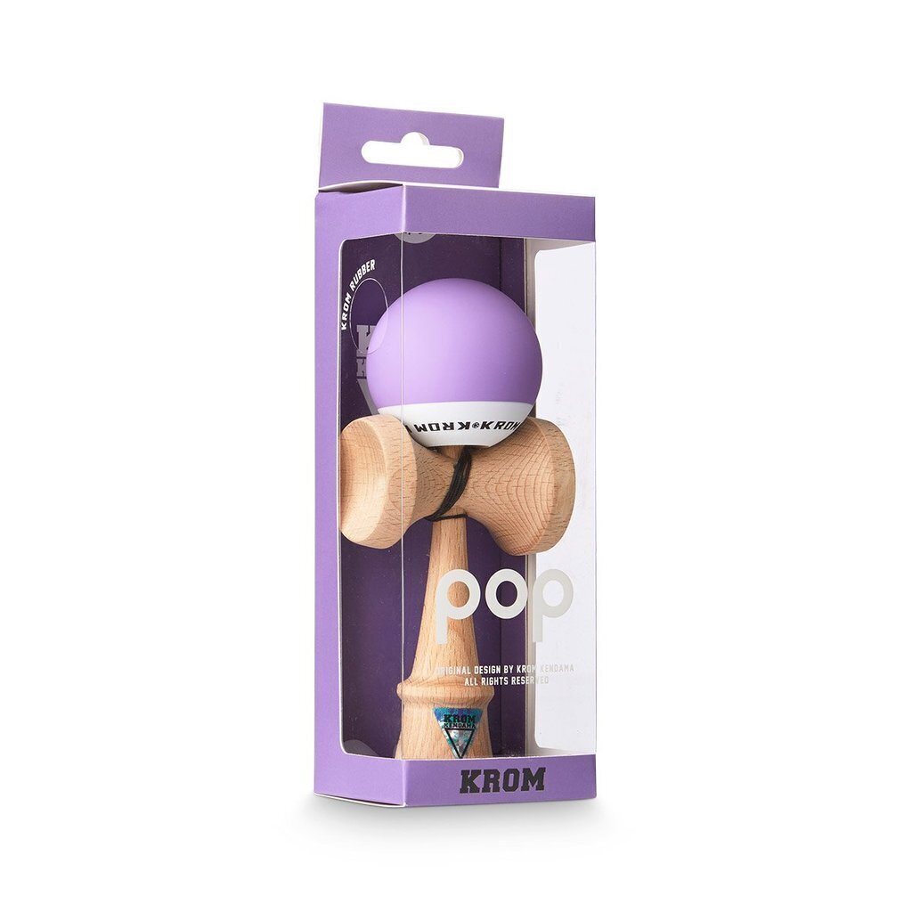 Klasiskās Japāņu rotaļlieta Krom Kendama POP Lavender cena un informācija | Galda spēles | 220.lv