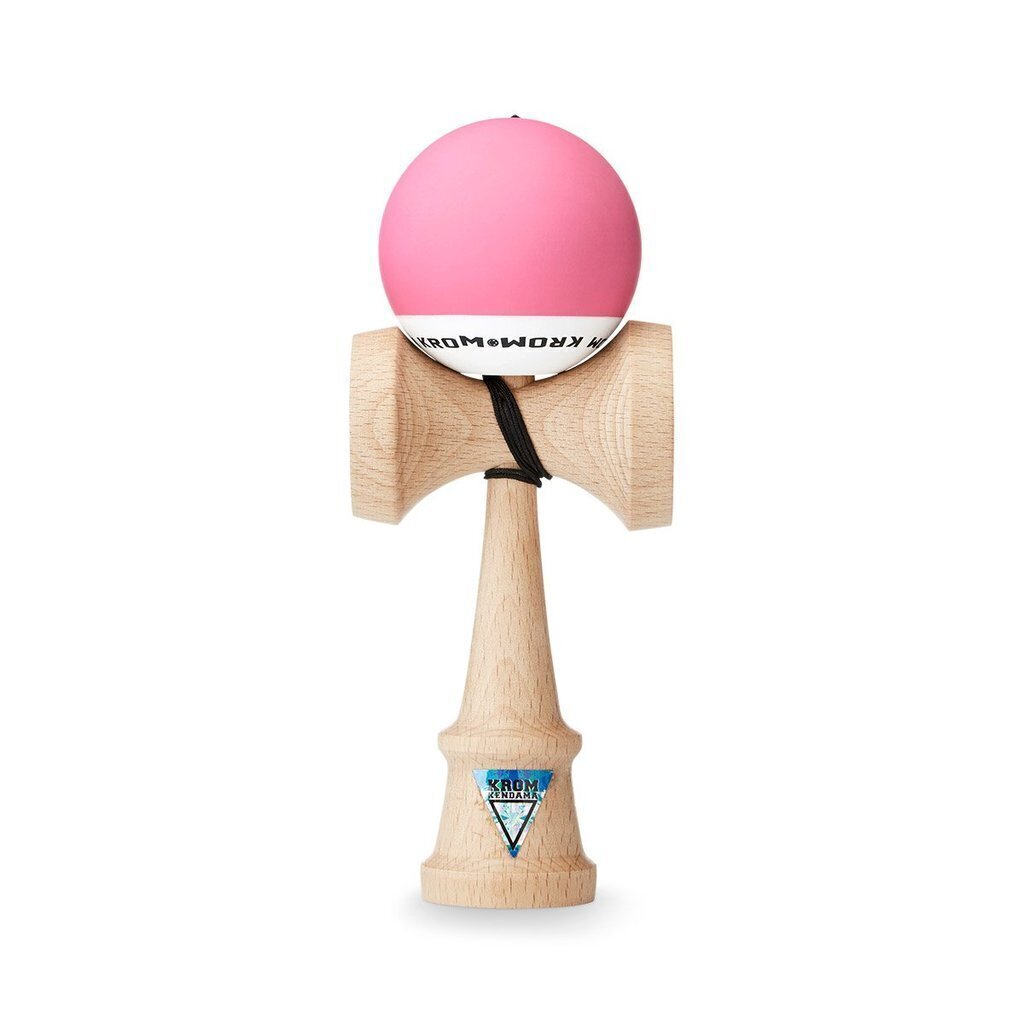 Klasiskās Japāņu rotaļlieta Krom Kendama POP Pink cena un informācija | Galda spēles | 220.lv