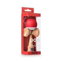 Klasiskā japāņu rotaļlieta Krom Kendama POP Red cena un informācija | Galda spēles | 220.lv