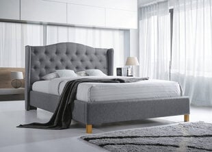Кровать Signal Meble Aspen Velvet 180x200 см, серый цена и информация | Кровати | 220.lv