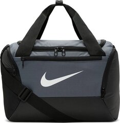 Спортивная сумка Nike Brasilia Dufflel BA5961-026, 25 л, серая цена и информация | Рюкзаки и сумки | 220.lv