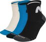 Nike Zeķes U NK Evry MX Cush Ankle 3PR Black Blue White cena un informācija | Vīriešu zeķes | 220.lv