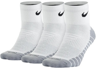 Носки Nike U NK Evry Max Cush Ankle 3PR White цена и информация | Мужские носки | 220.lv