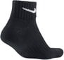Nike Zeķes U NK Cush Ankle 3PR-Value Black cena un informācija | Vīriešu zeķes | 220.lv