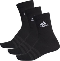 Носки Adidas Light Crew 3PP Black цена и информация | Мужские носки | 220.lv