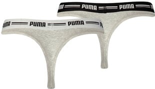 Puma Apakšveļa Iconic Strin Grey cena un informācija | Sieviešu biksītes | 220.lv