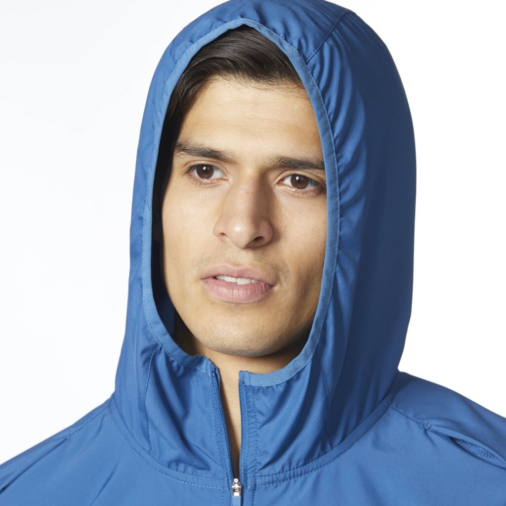 Adidas Jaka Response Hooded Wind Jacket Blue cena un informācija | Vīriešu virsjakas | 220.lv