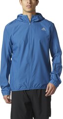 Adidas Куртка Response Hooded Wind Jacket Blue цена и информация | Мужские куртки | 220.lv