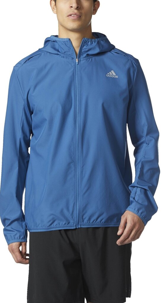 Adidas Jaka Response Hooded Wind Jacket Blue cena un informācija | Vīriešu virsjakas | 220.lv