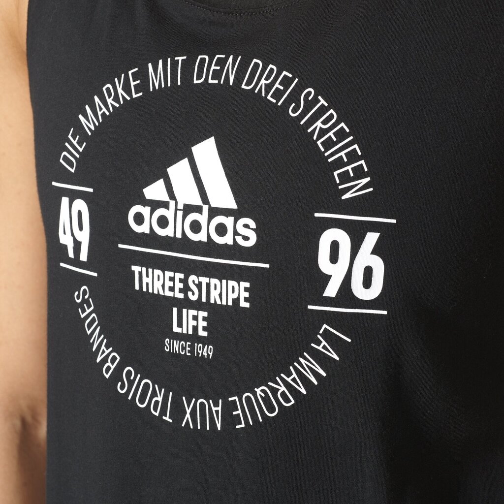Adidas Krekliņš LOGO TANK TOP Black цена и информация | Sporta apģērbs sievietēm | 220.lv