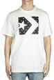 Converse T-krekls Star Fill Chevron Tee White