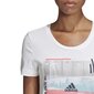 Adidas Blūze 3St Photo Tee White cena un informācija | Sporta apģērbs sievietēm | 220.lv