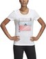 Adidas Blūze 3St Photo Tee White цена и информация | Sporta apģērbs sievietēm | 220.lv