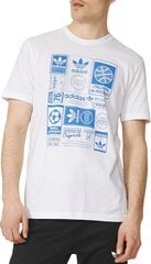 Adidas Originals Футболка VINTAGE TRFL T цена и информация | Мужские футболки | 220.lv